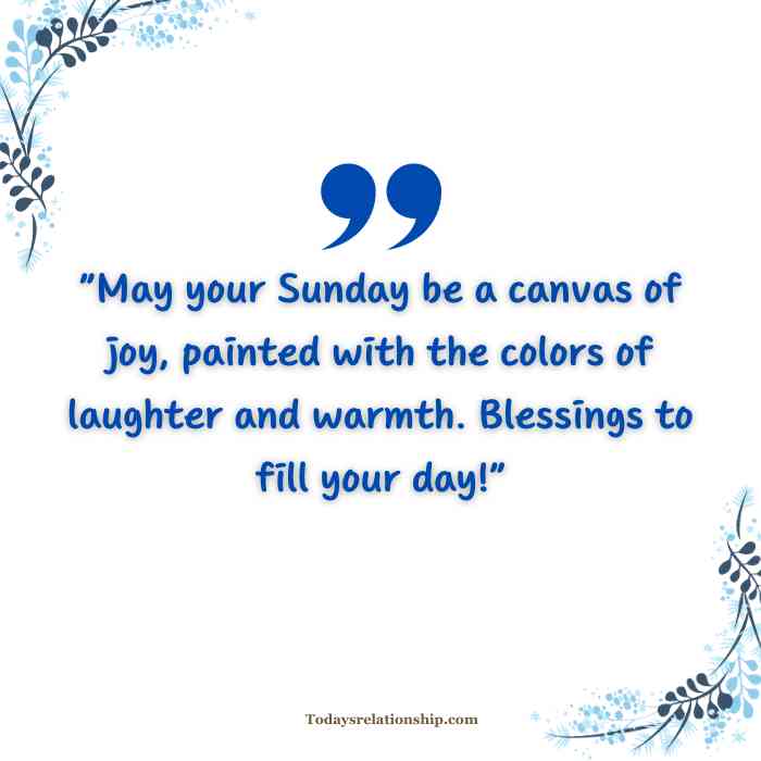 Happy Sunday Blessings