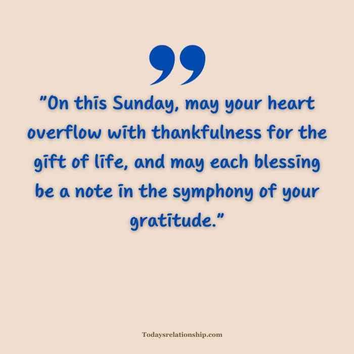 Thankful Sunday Blessings