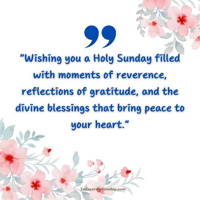 Holy Sunday Blessings