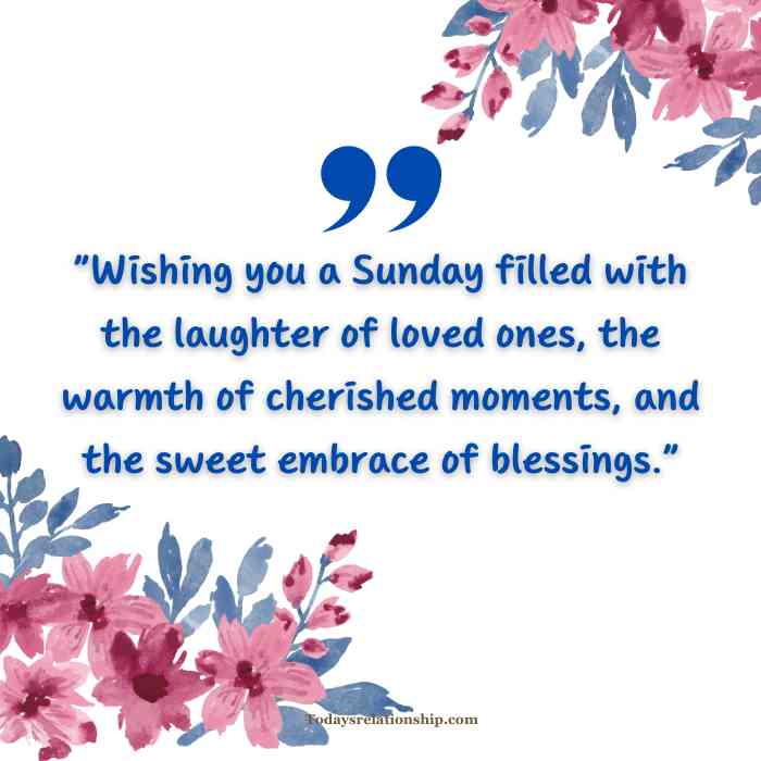 Happy Sunday Blessings