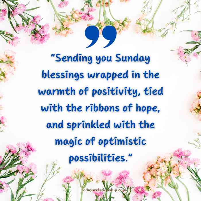 Positive Sunday Blessings