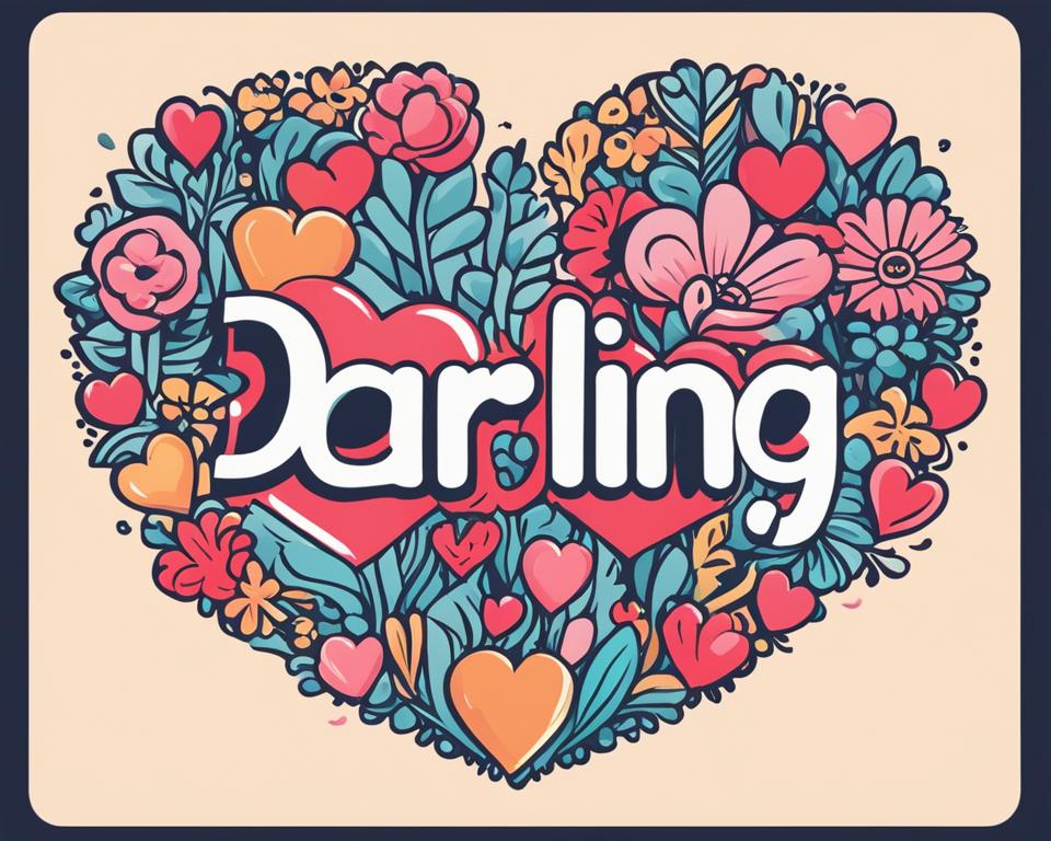 meaning of darling on social media